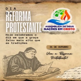 DIA DA REFORMA PROTESTANTE